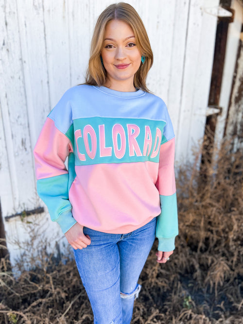 colorado Colorblock sweatshirt 